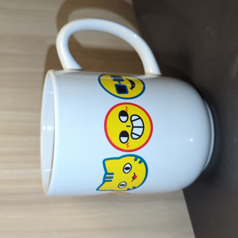 Royal Norfolk Emoji Faces White Coffee Tea Mug